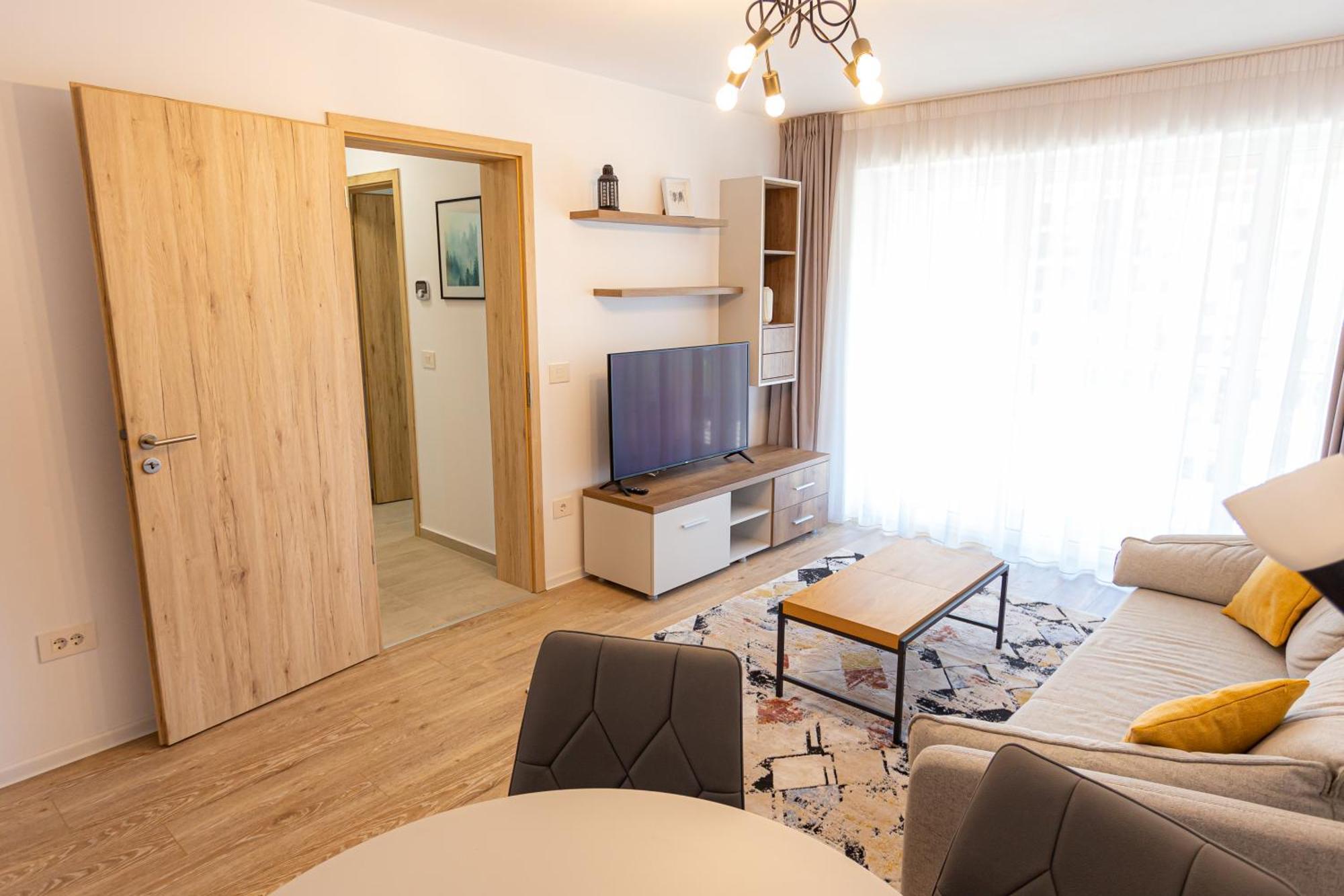 Apart B&V 203 Coresi - Elegant Mountain Retreat Apartman Brassó Kültér fotó